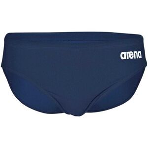 Arena Mens Team Logo Swim Briefs / Navy/White